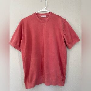 Zara Pink Short Sleeve Tee